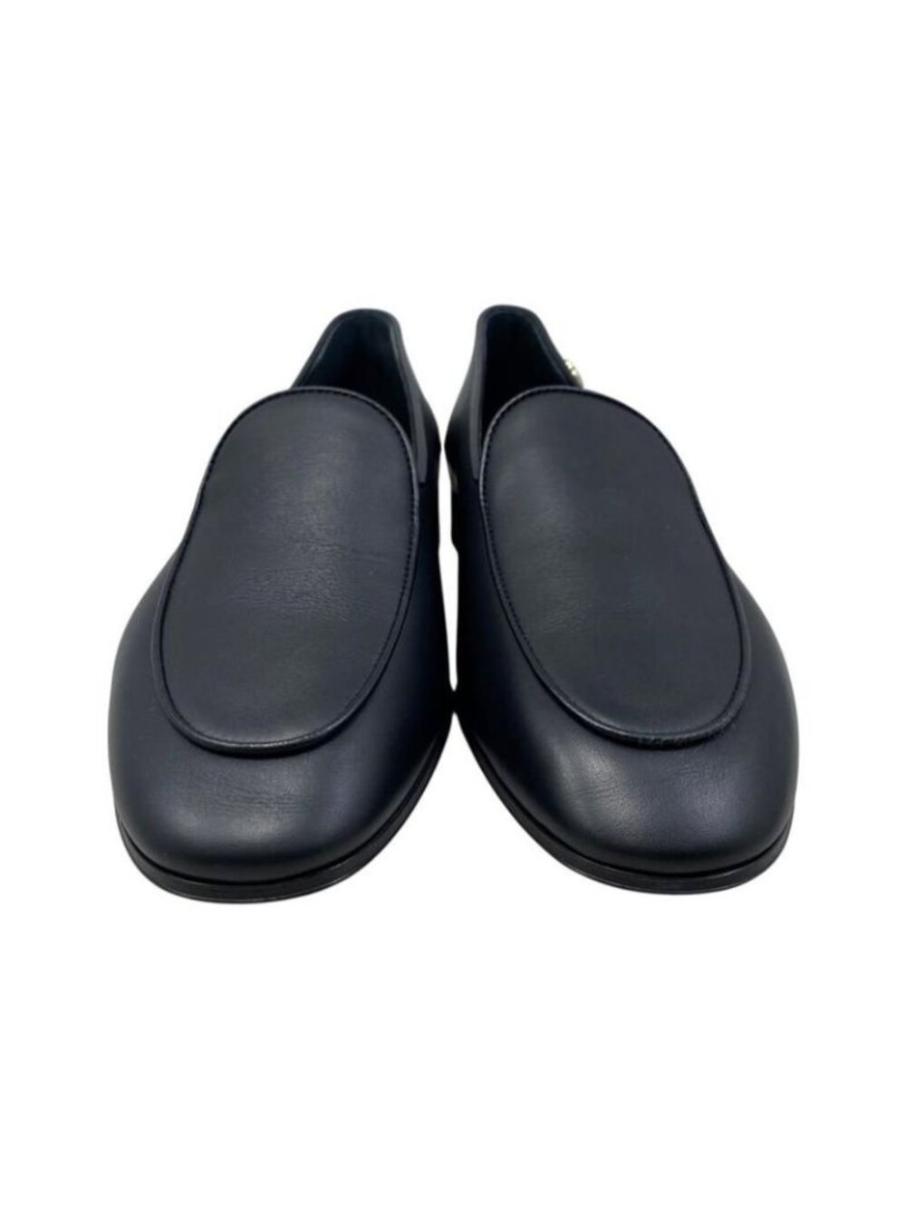 Chanel Loafers Coco Mark Heart Moccasins 94305 Size 37 Calfskin - Picture 3 of 11